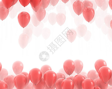 红气球背景 惊喜 美丽的 假期 过渡 庆典 玩具 总部背景图片