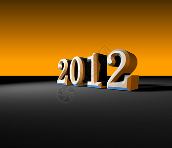 2012年新年 年度的 墙纸 卡片 庆祝背景图片