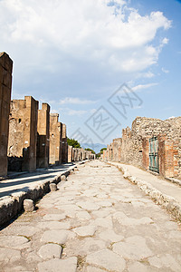 Pompeii - 考古遗址 坎帕尼亚 城市 意大利语建筑高清图片素材