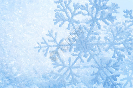 冬天边框Snowflakes 边框在雪雪上 冬季假日背景背景