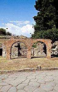 Pompeii - 考古遗址 历史 那不勒斯 庞贝古城爆发高清图片素材