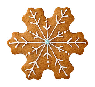 圣诞姜饼 棕色的 美食 食物 蓝色的 饼干 星星背景图片