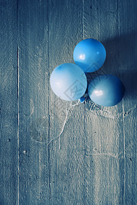 空气气球 夹子 问候语 假期 邀请函 蓝色的 生日 卡片 小册子背景图片