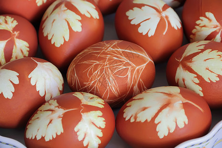 复活节彩色鸡蛋 基督教 食物 宗教 画背景图片