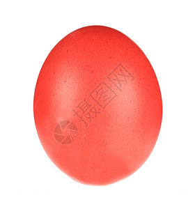 红色东部鸡蛋关闭 季节性的 复活节 简单的 自然 假期背景图片