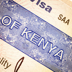 肯尼亚签证 国家 国籍 公民 入口 护照假期高清图片素材