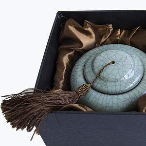 中国 包装 老的 传统的 茶壶 绿色的 保管 信封 礼物背景图片