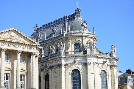 凡尔赛的礼拜堂背景图片