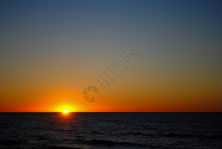 波罗的海 黎明 海的 水 日落 金沙 海洋背景图片