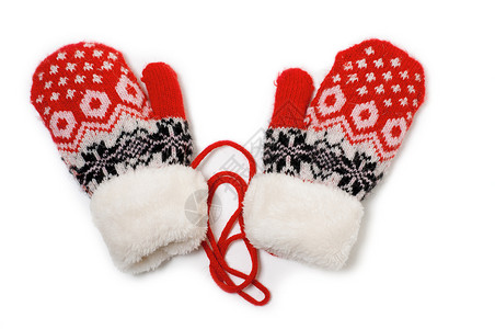 编织手套 衣服 纺织品 冬天 个人配饰 白色的 针织 假期和庆祝活动背景图片