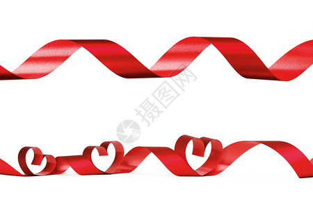 情人心脏框架 白色的 假期 边界 浪漫的 红色的 卷发背景图片