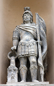 圣弗洛里安 崇拜 精神 大教堂 基督教 克罗地亚 雕塑 宗教的背景图片