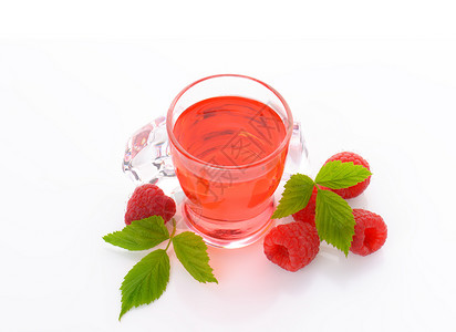 一杯草莓汁 饮料 成熟 柠檬水 红色的 水 透明的 甜的图片