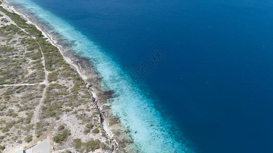 博内尔岛加勒比海 Bonaire 支撑 绿松石高清图片