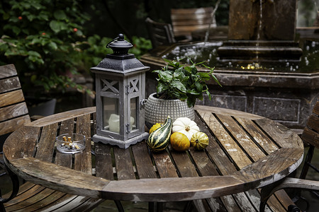 十月一台历桌签南瓜花园桌 假期 蔬菜 马提尼酒 家 生活 收成 橙子 叶子背景