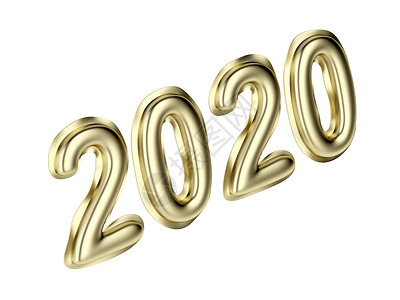 2020新年快乐 膨胀的 庆典 气球 前夕背景图片