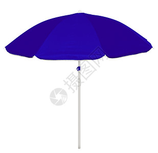 深蓝色雨伞海滩雨伞-深蓝色背景