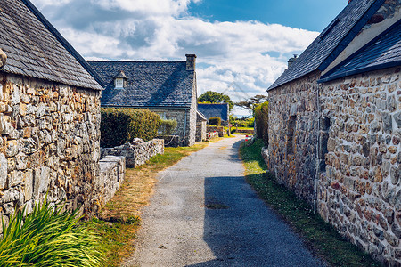 法国村农村传统的高清图片