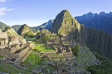 秘鲁马丘比丘历史性印加人高清图片