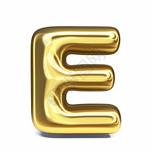 金色字体字母 E 3背景图片