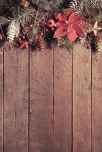 圣诞边框设计 空的 老的 框架 树 锥体 圣诞节 冬天背景图片