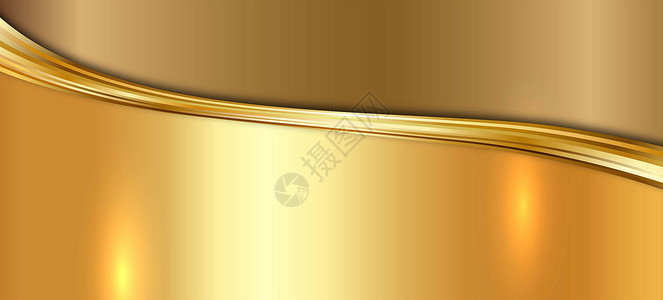 海报金色金属拉丝背景设计图片