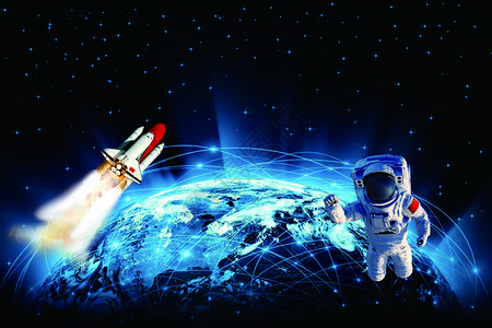 中国航天科技背景图片
