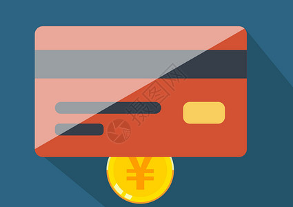 矢量信用卡信用卡刷钱设计图片