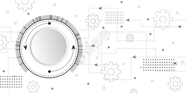 科技图案和箭头抽象商业几何图片设计图片