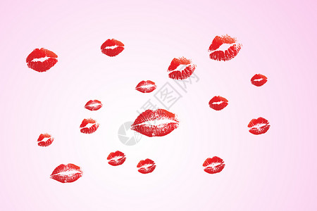 红色性感嘴唇红唇素材设计图片