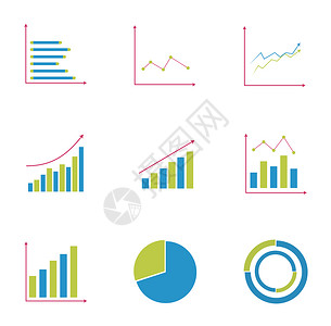 数据统计矢量图图片