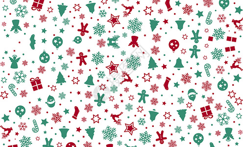 雪拼圣诞节海报圣诞节素材设计图片