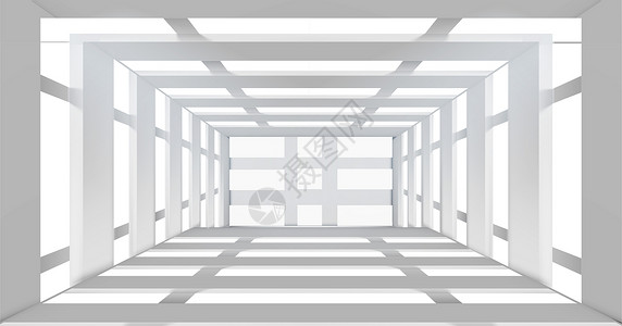 建筑支架三维空间几何结构背景设计图片