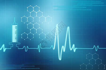 针管图标医学背景设计图片