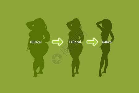 健康饮食减肥对比图片