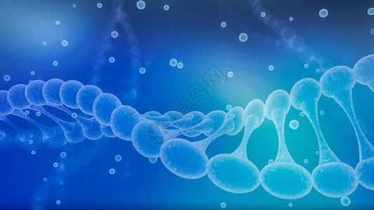 分子模型DNA链条设计图片