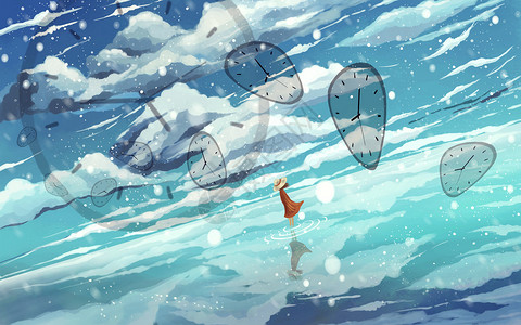 雪盔时空幻境插画
