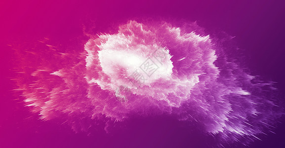 粉色星云3D炸裂星空星云背景设计图片