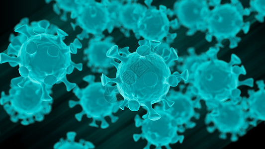 流感宣传病毒设计图片