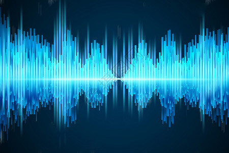 声波线条科技语音背景设计图片