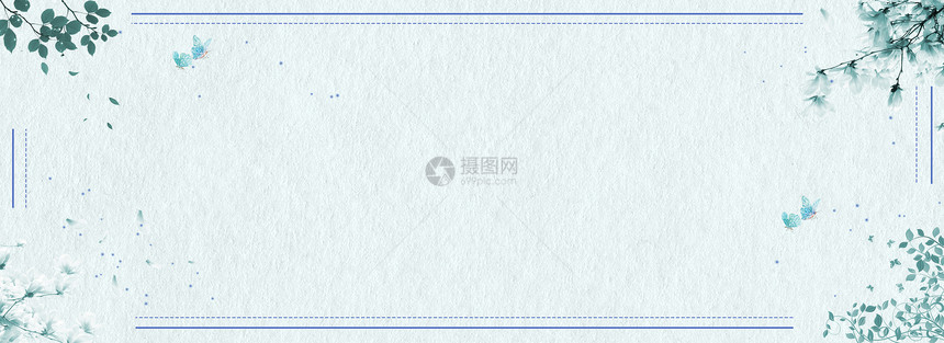 小清新电商banner背景图片