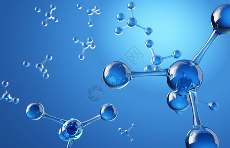 研究设计分子结构背景设计图片