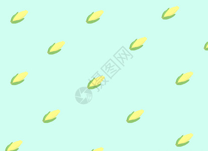 夏日玉米背景背景图片