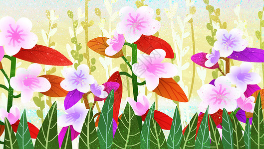 花卉植物背景素材图片