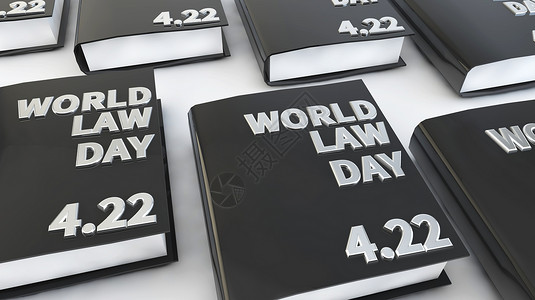 社会公平4.22世界法律日设计图片