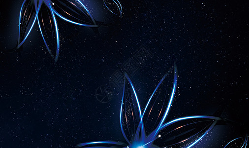 莲花星空素材科技星空背景设计图片