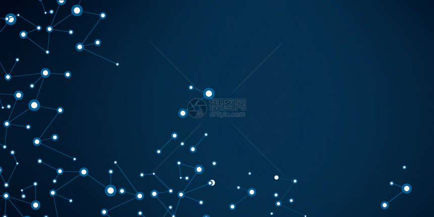 蓝色科技互联网背景图片