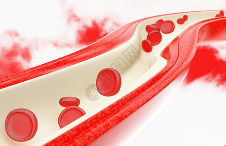 功能机血红细胞血管场景设计图片