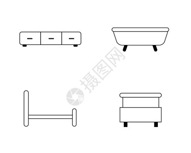 家具图标背景图片