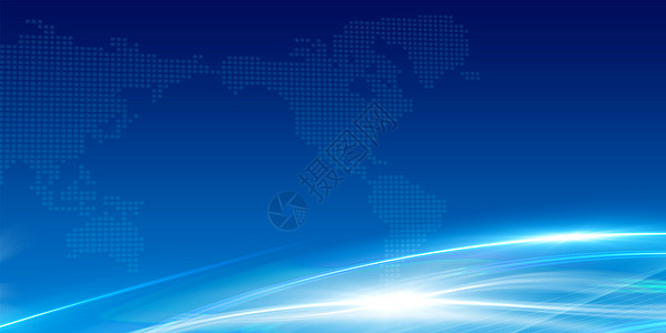 江西地图素材蓝色科技商业互联网背景图片设计图片